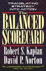 Cover of Kaplan and Norton's Balanced Scorecard Book