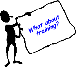 Training department head asking for consideration